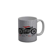 Load image into Gallery viewer, Funkydecors Big Toys For Boys Gray Funny Quotes Ceramic Coffee Mug 350 Ml Mugs
