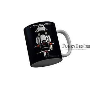 Funkydecors Ceramic Coffee Mug - 1 Piece Multicolour 350 Ml Mugs