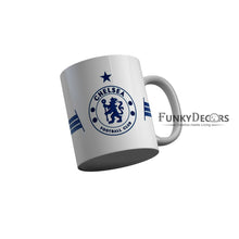 Load image into Gallery viewer, FunkyDecors Chelsea Football Club White Ceramic Coffee Mug
