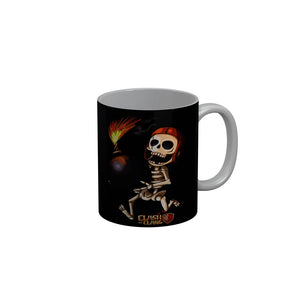 FunkyDecorsClash and Clans Black Funny Quotes Ceramic Coffee Mug, 350 ml