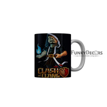 Load image into Gallery viewer, FunkyDecors Clash Of Clans Black Ceramic Coffee Mug, 350 ml
