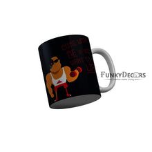 Load image into Gallery viewer, FunkyDecors Come With Me If You Want To Lift Black Funny Quotes Ceramic Coffee Mug, 350 ml
