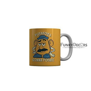 Funkydecors Disney Cartoon Ceramic Mug 350 Ml Multicolor Mugs