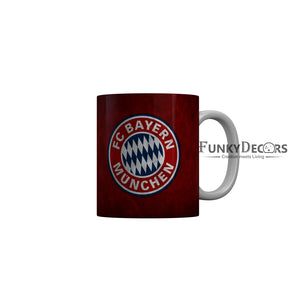 FunkyDecors FC Bayern Munchen Football Red Ceramic Coffee Mug
