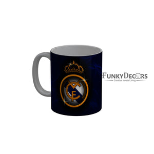 FunkyDecors FC Blue Ceramic Coffee Mug