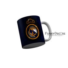 Load image into Gallery viewer, FunkyDecors FC Blue Ceramic Coffee Mug
