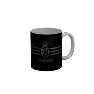 FunkyDecors FC Realmadrid Black Ceramic Coffee Mug
