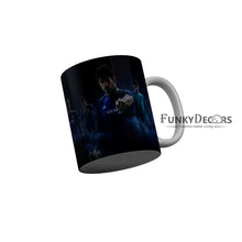 Load image into Gallery viewer, FunkyDecors Football Team Players Black Ceramic Coffee Mug
