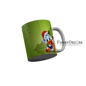 FunkyDecors Funny Donald Duck Ceramic Coffee Mug