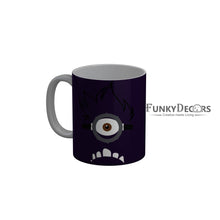 Load image into Gallery viewer, FunkyDecors Funny Minion Purple Ceramic Coffee Mug, 350 ml
