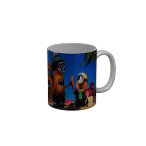 FunkyDecors Funny Minions Cartoon Ceramic Coffee Mug