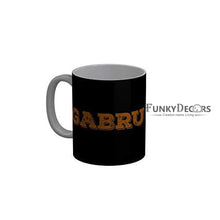 Load image into Gallery viewer, Funkydecors Gabru Black Quotes Ceramic Coffee Mug 350 Ml Mugs
