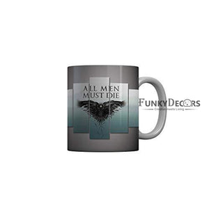 Funkydecors Got Series Ceramic Mug 350 Ml Multicolor Mugs