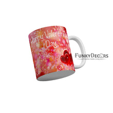 Load image into Gallery viewer, FunkyDecors Happy Valentines Day for Love and Friendship Quotes Ceramic Coffee Mug 350 ml
