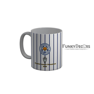 FunkyDecors Leicester City Football Club Premier League Champions 2016 Ceramic Coffee Mug