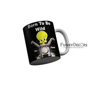 Funkydecors Looney Tunes Cartoon Ceramic Mug 350 Ml Multicolor Mugs