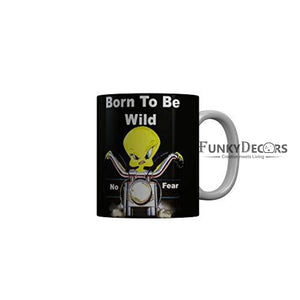Funkydecors Looney Tunes Cartoon Ceramic Mug 350 Ml Multicolor Mugs