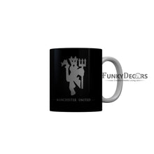 Load image into Gallery viewer, FunkyDecors Manchester United Black Ceramic Coffee Mug
