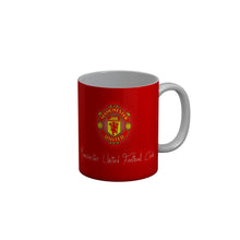 Load image into Gallery viewer, FunkyDecors Manchester United Football Red Ceramic Coffee Mug
