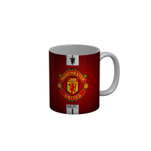 Load image into Gallery viewer, FunkyDecors Manchester United Football Red White Ceramic Coffee Mug
