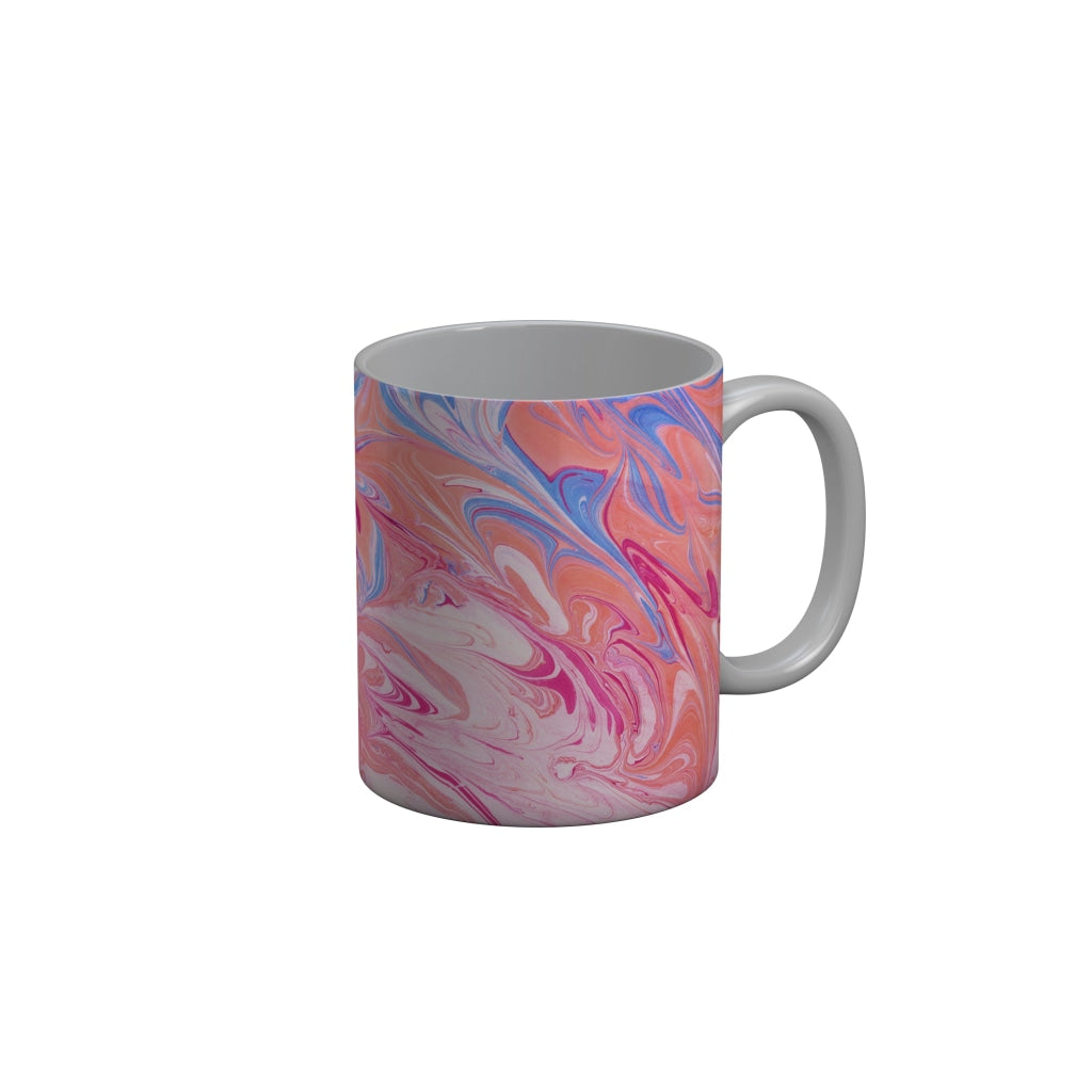 FunkyDecors Pink Marble Pattern Ceramic Coffee Mug