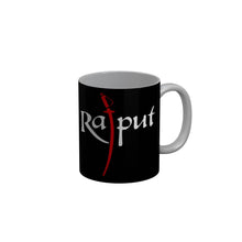 Load image into Gallery viewer, FunkyDecors Rajput Black Quotes Ceramic Coffee Mug, 350 ml
