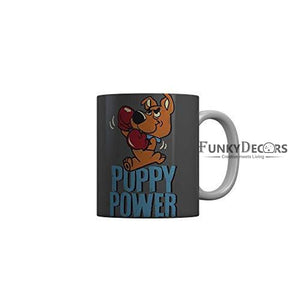 Funkydecors Scooby Doo Cartoon Ceramic Mug 350 Ml Multicolor Mugs
