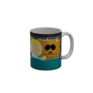 Funkydecors South Park Cartoon Ceramic Mug 350 Ml Multicolor Mugs