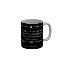 Load image into Gallery viewer, FunkyDecors Teachers Day Thank You Teacher World Greatest Teacher Gift for Teacher for Mentor Ceramic Coffee Mug
