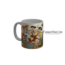 Load image into Gallery viewer, Funkydecors The Flintstones Cartoon Ceramic Mug 350 Ml Multicolor Mugs
