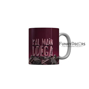 Funkydecors Varun Thakur Standup Comedy Funny Quotes Ceramic Mug 350 Ml Multicolor Mugs