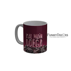 Funkydecors Varun Thakur Standup Comedy Funny Quotes Ceramic Mug 350 Ml Multicolor Mugs