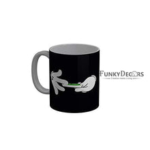 Load image into Gallery viewer, Funkydecors Weed Black Funny Quotes Ceramic Coffee Mug 350 Ml Mugs
