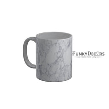 Load image into Gallery viewer, FunkyDecors White Marble Pattern Ceramic Coffee Mug
