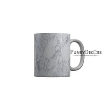 Load image into Gallery viewer, FunkyDecors White Marble Pattern Ceramic Coffee Mug
