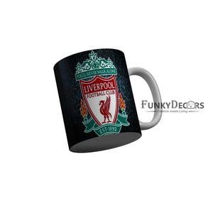 FunkyDecors You Will Never Walk Alone Liverpool Football Club EST.1892 Black Ceramic Coffee Mug