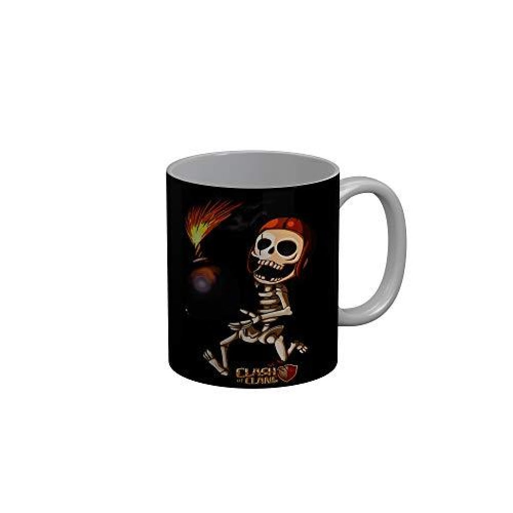 Funkydecorsclash And Clans Black Funny Quotes Ceramic Coffee Mug 350 Ml Mugs