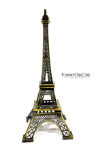 Load image into Gallery viewer, Funkytradition 18 Cm Tall Eiffel Tower Statue Metal Showpiece | Birthday Anniversary Gift And Home
