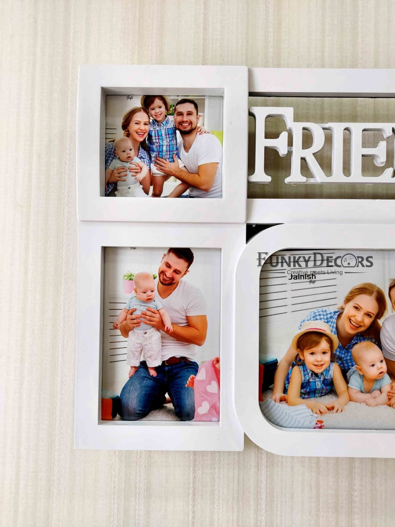 FunkyDecors 5 Photos Friends And Love Wall Photo Frames For Home Office Decor