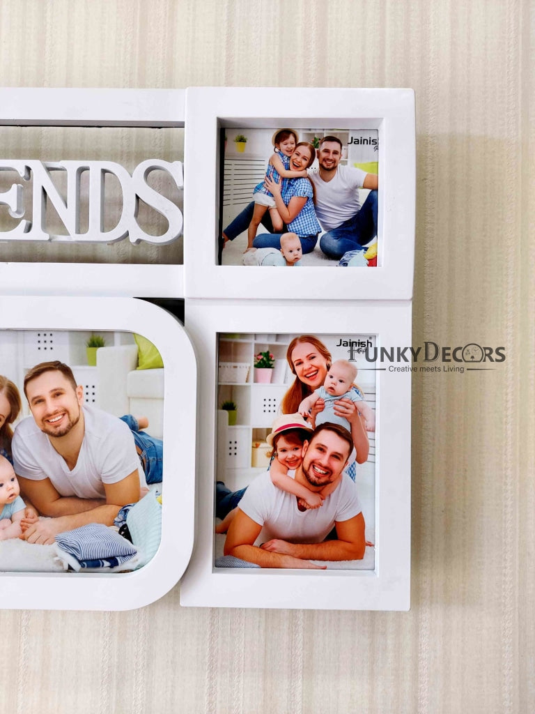 FunkyDecors 5 Photos Friends And Love Wall Photo Frames For Home Office Decor