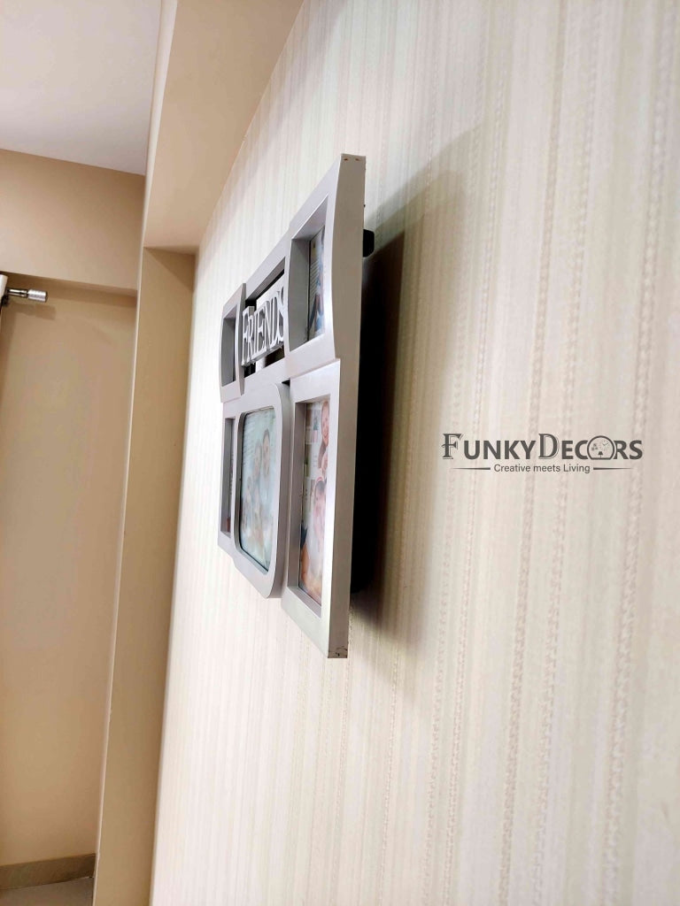 FunkyDecors 5 Photos Friends And Love Wall Photo Frames For Home Office Decor
