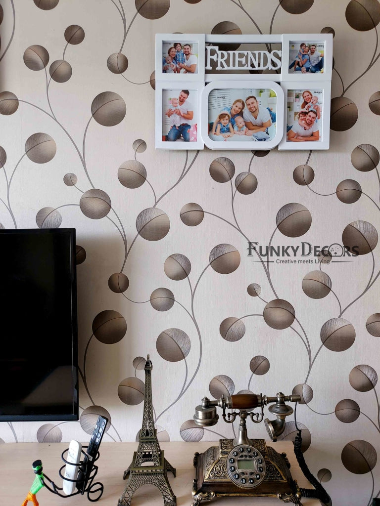 FunkyDecors 5 Photos Friends And Love Wall Photo Frames For Home Office Decor