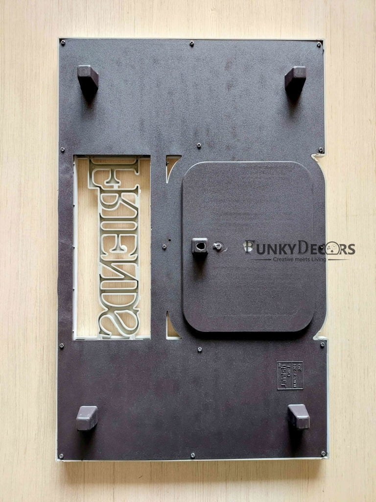FunkyDecors 5 Photos Friends And Love Wall Photo Frames For Home Office Decor