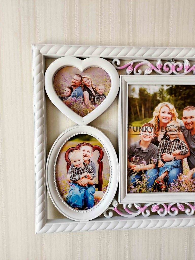 FunkyDecors 5 Photos Friends Family And Love Wall Photo Frames For Home Office Decor