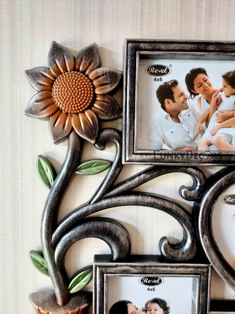 FunkyDecors 6 Photos Friends Family And Love Wall Photo Frames For Home Office Decor
