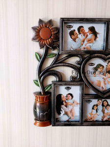 Funkytradition 6 Photos Friends Family And Love Wall Photo Frames For Home Office Decor