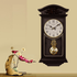 FunkyDecors Almirah Design Wall Clock With Pendulum And Sound For Home Office Decor Gifts 52 Cm