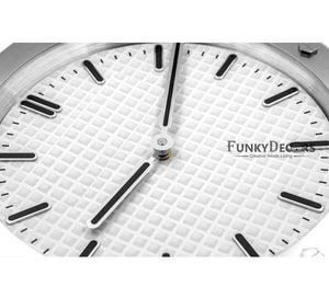 Funkytradition Ap Luxury Stainless Steel Wall Clock For Royal Home And Bungalows Watch Clocks
