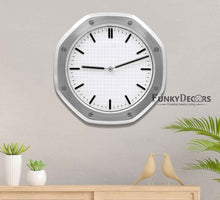 Load image into Gallery viewer, Funkytradition Ap Luxury Stainless Steel Wall Clock For Royal Home And Bungalows Watch Clocks
