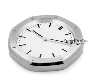 Funkytradition Ap Luxury Stainless Steel Wall Clock For Royal Home And Bungalows Watch Clocks